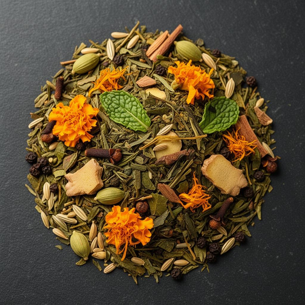 Healed loose-leaf blend